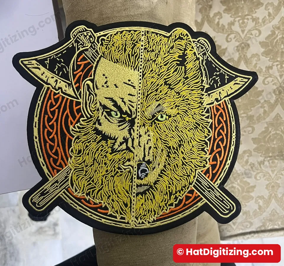 Viking wolf shield